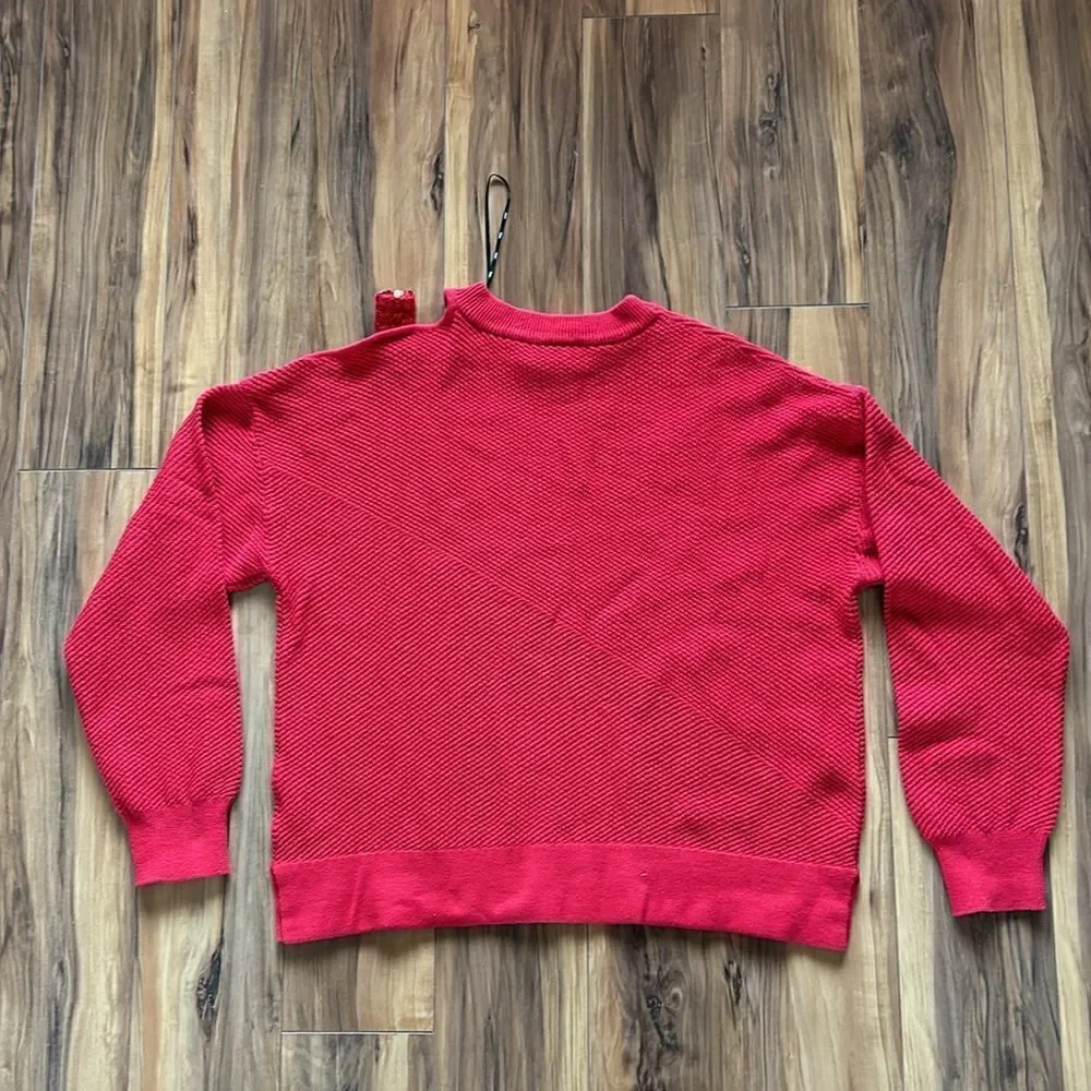 NEW DKNY Red Sweater